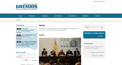 Desktop Screenshot of gremios.org
